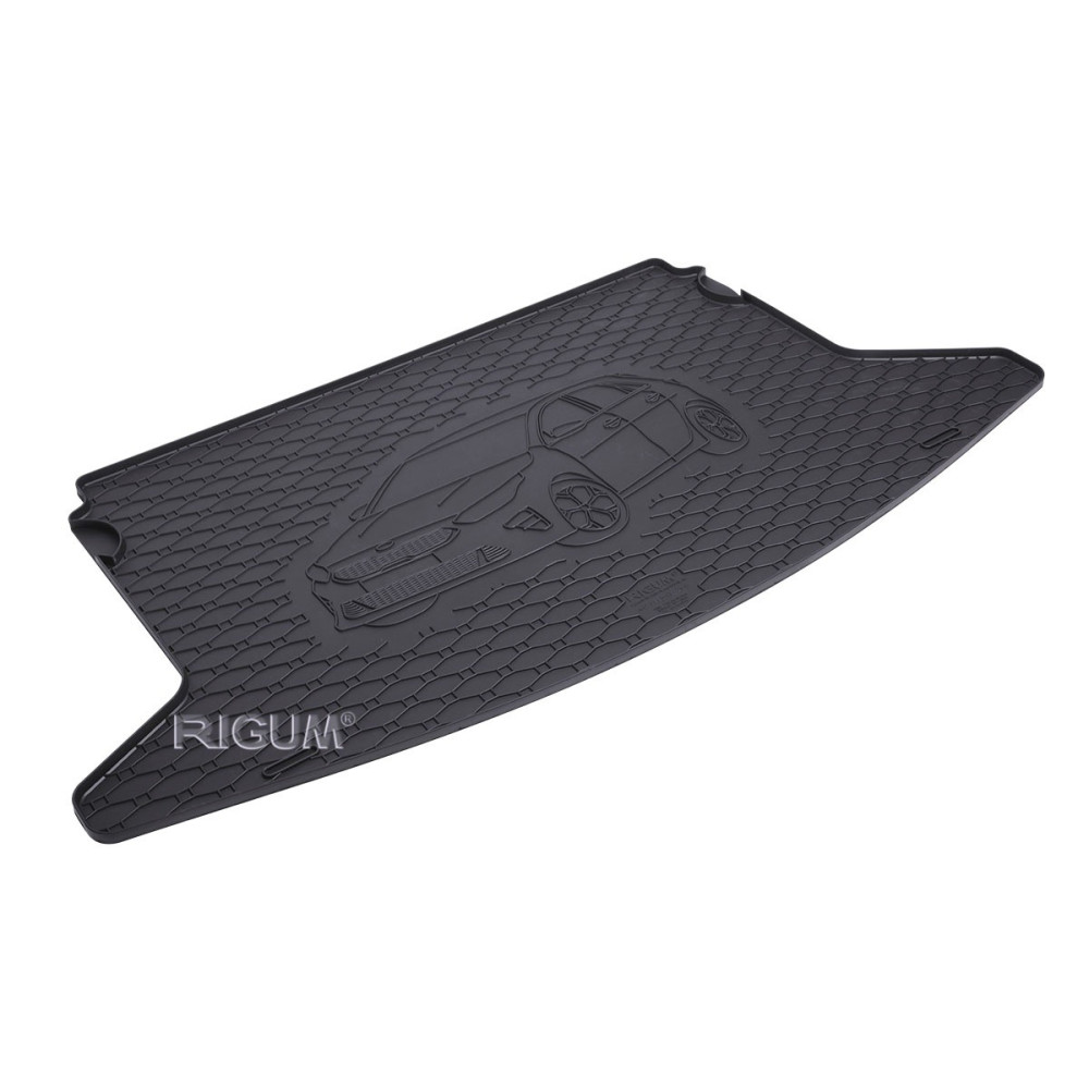CAR RUBBER TRUNK MAT KIA CEED HB (2018-...) RIGUM