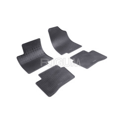 ALFOMBRILLAS DE GOMA PARA COCHE KIA RIO (2011-2017) RIGUM NEGRAS
