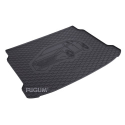 CAR RUBBER TRUNK MAT MAZDA 3 HB (2019-...) RIGUM