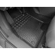 CAR RUBBER FLOOR MATS BLACK MAZDA 6 (2013-2018) RIGUM