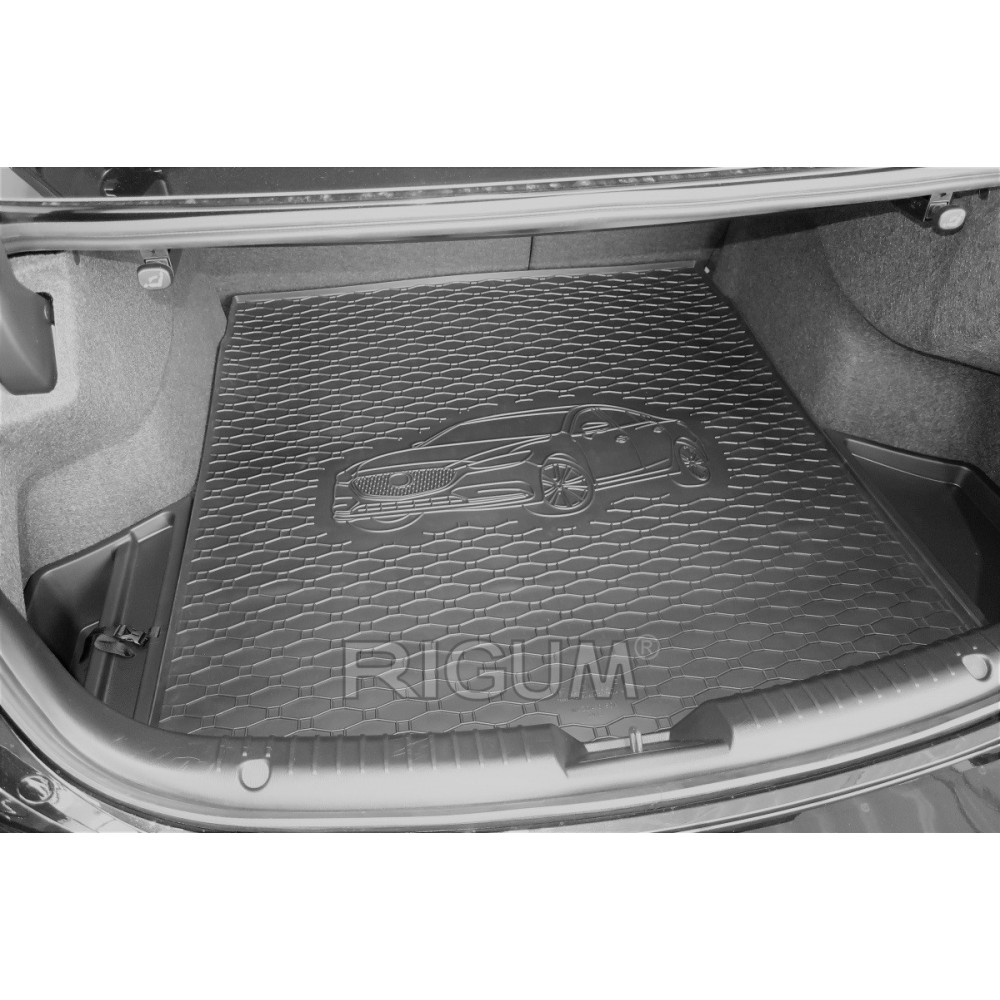 CAR RUBBER TRUNK MAT  MAZDA 6 SEDAN (2013-2019) RIGUM