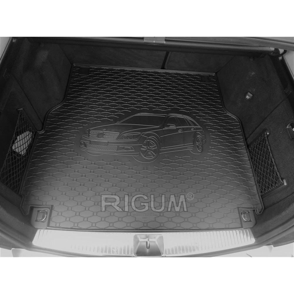 CAR RUBBER TRUNK MAT MB C-CLASS W204 COMBI (2007-2014) RIGUM 