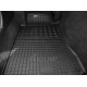 CAR RUBBER FLOOR MATS BLACK MERCEDES C-class W203 (2000-2007) RIGUM
