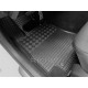 CAR RUBBER FLOOR MATS BLACK MERCEDES E-class W213 (2016-...) RIGUM