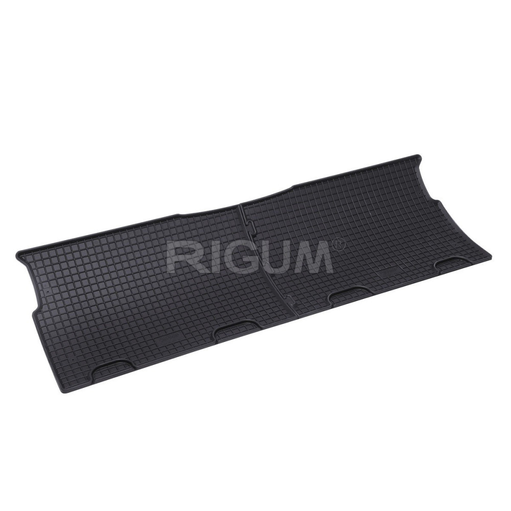 CAR RUBBER FLOOR MATS BLACK MB VITO/V-CLASS (2nd ROW) (2014-...) RIGUM
