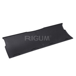 CAR RUBBER FLOOR MATS BLACK MB VITO/V-CLASS (2nd ROW) (2014-...) RIGUM