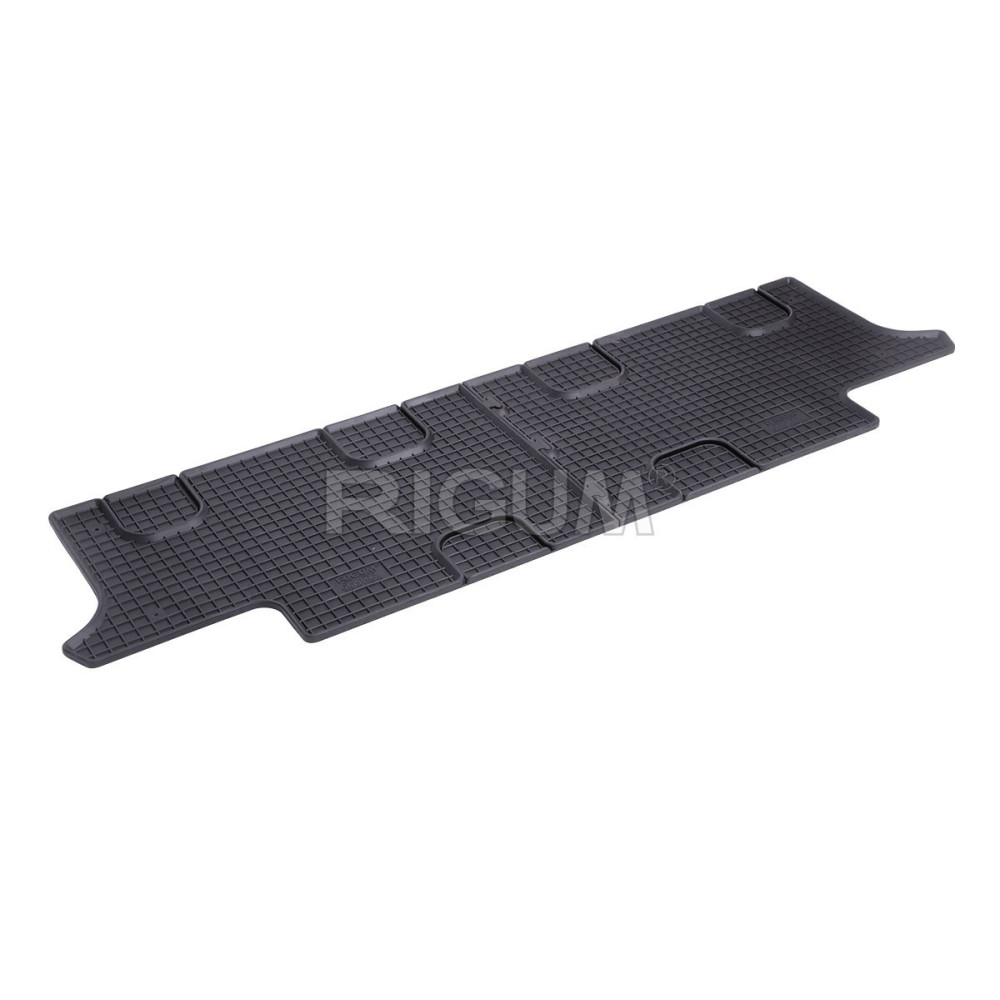 CAR RUBBER FLOOR MATS BLACK MB VITO/V-CLASS (3rd ROW) (2014-...) RIGUM