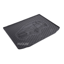 CAR RUBBER TRUNK MAT MITSUBISHI ASX (2010-...) RIGUM