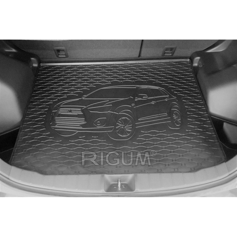 CAR RUBBER TRUNK MAT MITSUBISHI ASX (2010-...) RIGUM