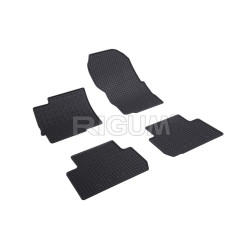 ALFOMBRILLAS DE GOMA PARA COCHE NEGRAS MITSUBISHI ECLIPSE CROSS (2018-...) RIGUM