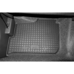 CAR RUBBER FLOOR MATS BLACK MITSUBISHI SPACE STAR (2014-...) RIGUM