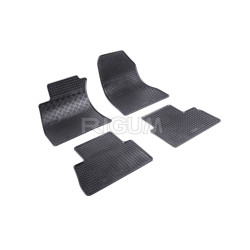ALFOMBRILLAS DE GOMA NEGRAS NISSAN JUKE (2010-2019) RIGUM