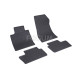 CAR RUBBER FLOOR MATS BLACK NISSAN JUKE (2020-...) RIGUM