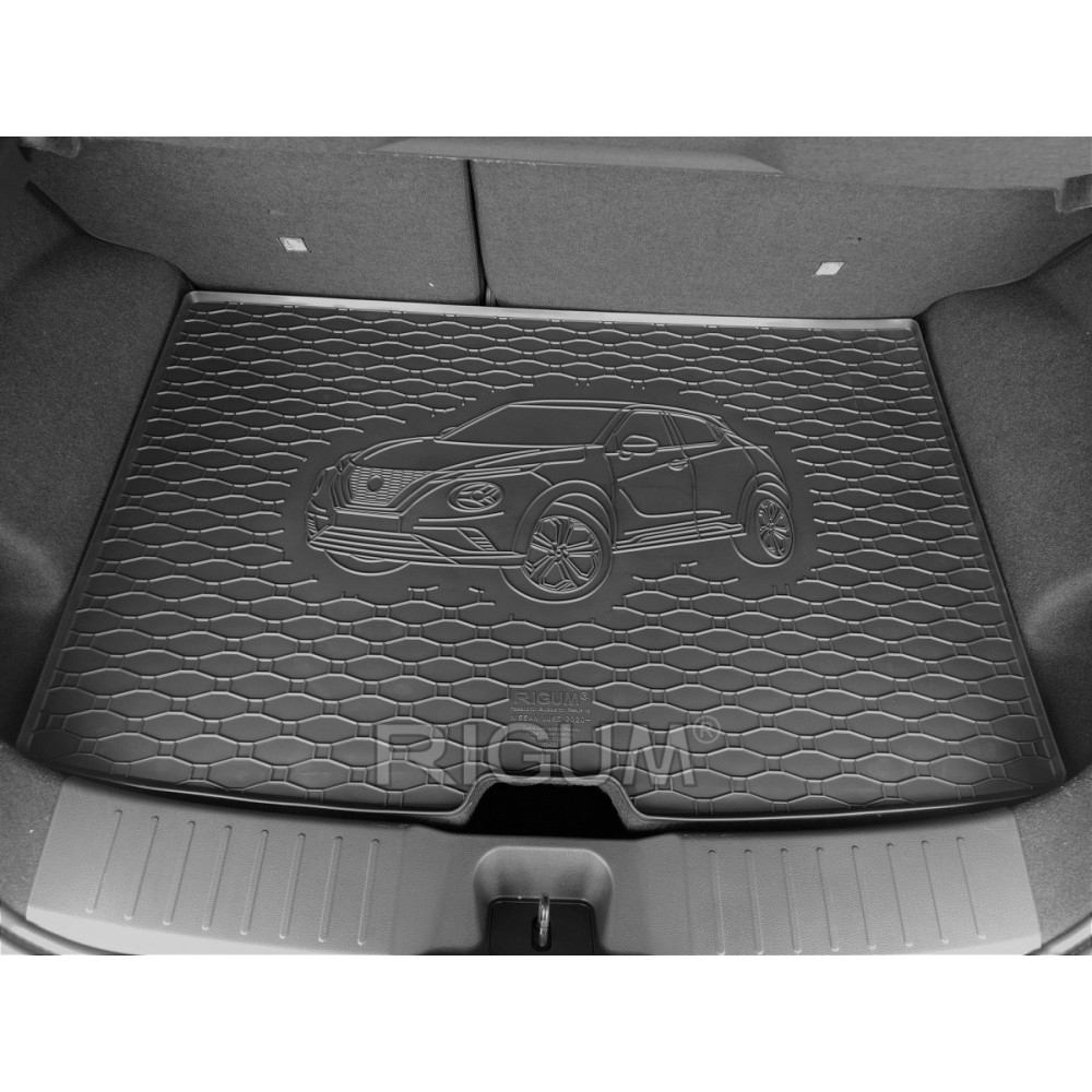 CAR RUBBER TRUNK MAT NISSAN JUKE II UPPER FLOOR (2020-...) RIGUM