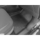 CAR RUBBER FLOOR MATS BLACK NISSAN MICRA (2016-...) RIGUM