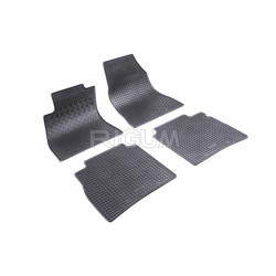 ALFOMBRILLAS DE GOMA NEGRAS NISSAN PULSAR (2014-...) RIGUM