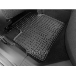 CAR RUBBER FLOOR MATS BLACK NISSAN QASHQAI (2021-...) RIGUM