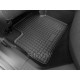 CAR RUBBER FLOOR MATS BLACK NISSAN QASHQAI (2021-...) RIGUM