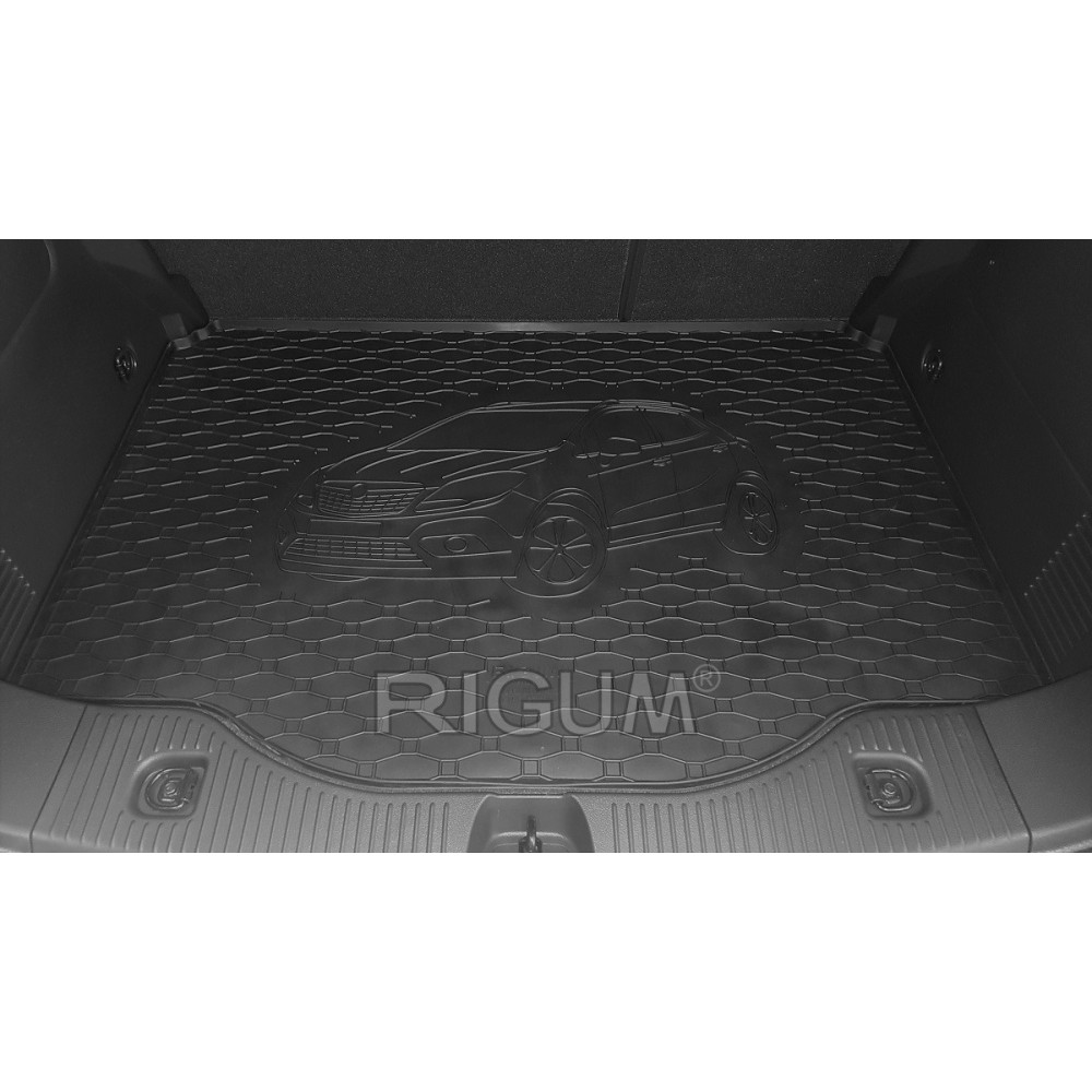 CAR RUBBER TRUNK MAT CHEVROLET TRAX (2013-...) RIGUM