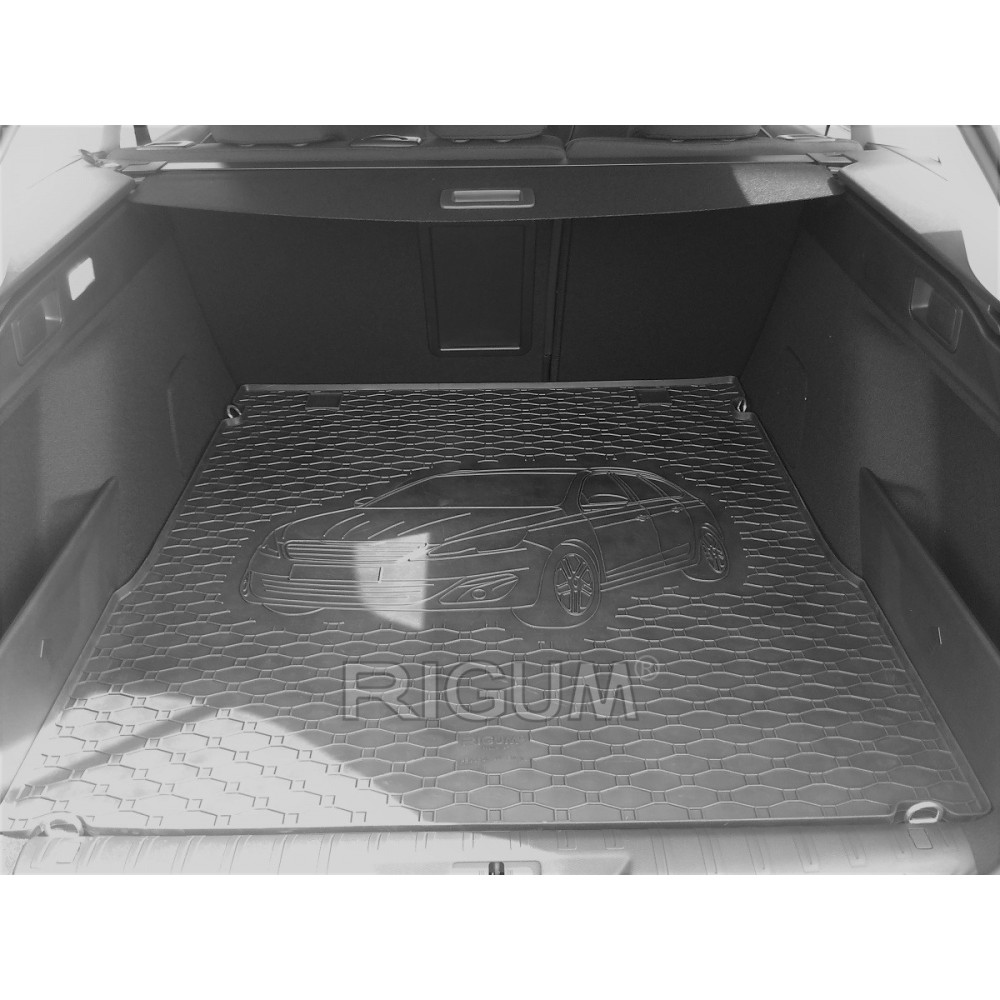 CAR RUBBER TRUNK MAT PEUGEOT 308 SW (2014-...) RIGUM