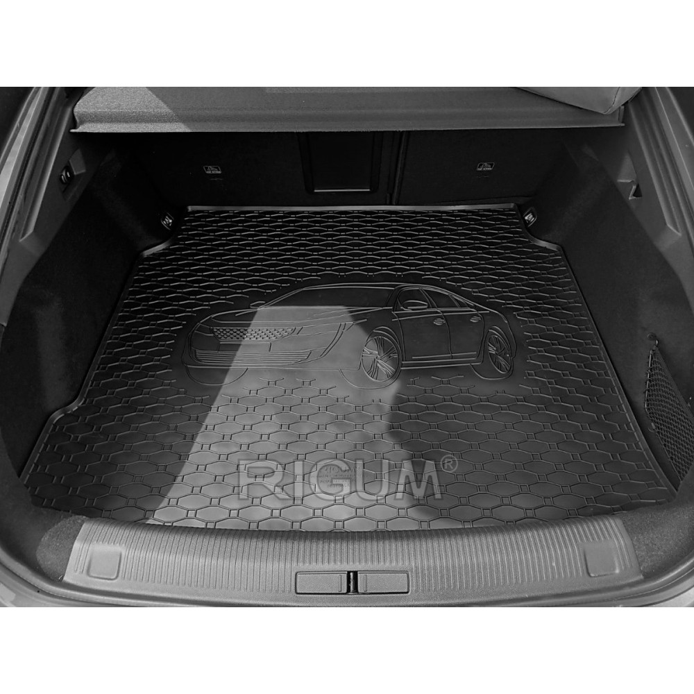 CAR RUBBER TRUNK MAT PEUGEOT 508 FASTBACK (2018-...) RIGUM