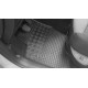 CAR RUBBER FLOOR MATS BLACK  PEUGEOT 308 (2007-2013) RIGUM