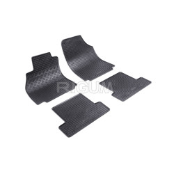 ALFOMBRILLAS DE GOMA NEGRAS RENAULT MEGANE III (2008-2015) RIGUM