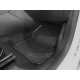 CAR RUBBER FLOOR MATS BLACK RENAULT ZOE (2013-...)  RIGUM