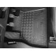 CAR RUBBER FLOOR MATS BLACK RENAULT SCENIC (2016-...) RIGUM