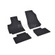 CAR RUBBER FLOOR MATS BLACK RENAULT ARKANA (2021-…) RIGUM 