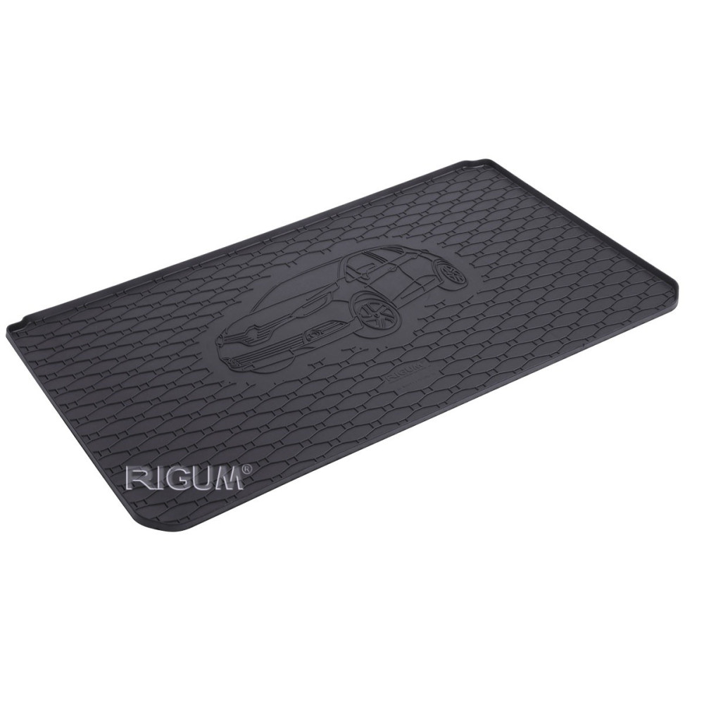 CAR RUBBER TRUNK MAT RENAULT CAPTUR (2013-2019) RIGUM