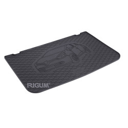 CAR RUBBER TRUNK MAT RENAULT CLIO IV HB (2012-2019) RIGUM