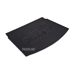 CAR RUBBER TRUNK MAT RENAULT MEGANE GRANDTOUR UPPER FLOOR (2016-...) RIGUM