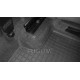 CAR RUBBER FLOOR MATS BLACK VOLKSWAGEN T-ROC (2017-...) RIGUM