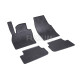 CAR RUBBER FLOOR MATS BLACK AUDI A1 (2019-...) RIGUM