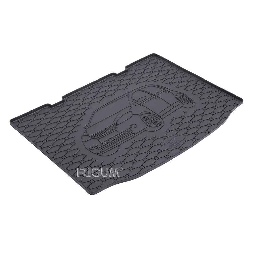CAR RUBBER TRUNK MAT SEAT MII BOTTOM FLOOR (2011-...) RIGUM