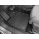 CAR RUBBER FLOOR MATS BLACK SKODA ENYAQ (2021-…) RIGUM  