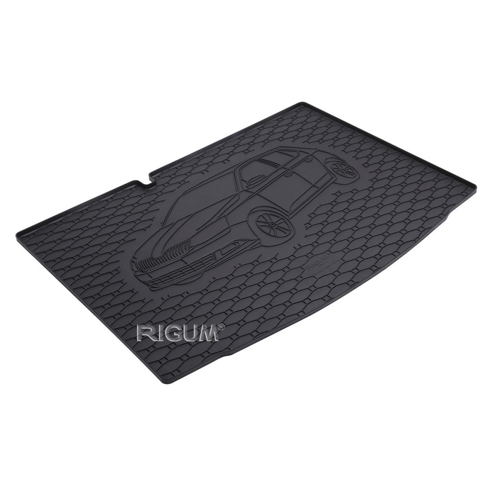 CAR RUBBER TRUNK MAT ŠKODA FABIA III HB (2014-...) RIGUM