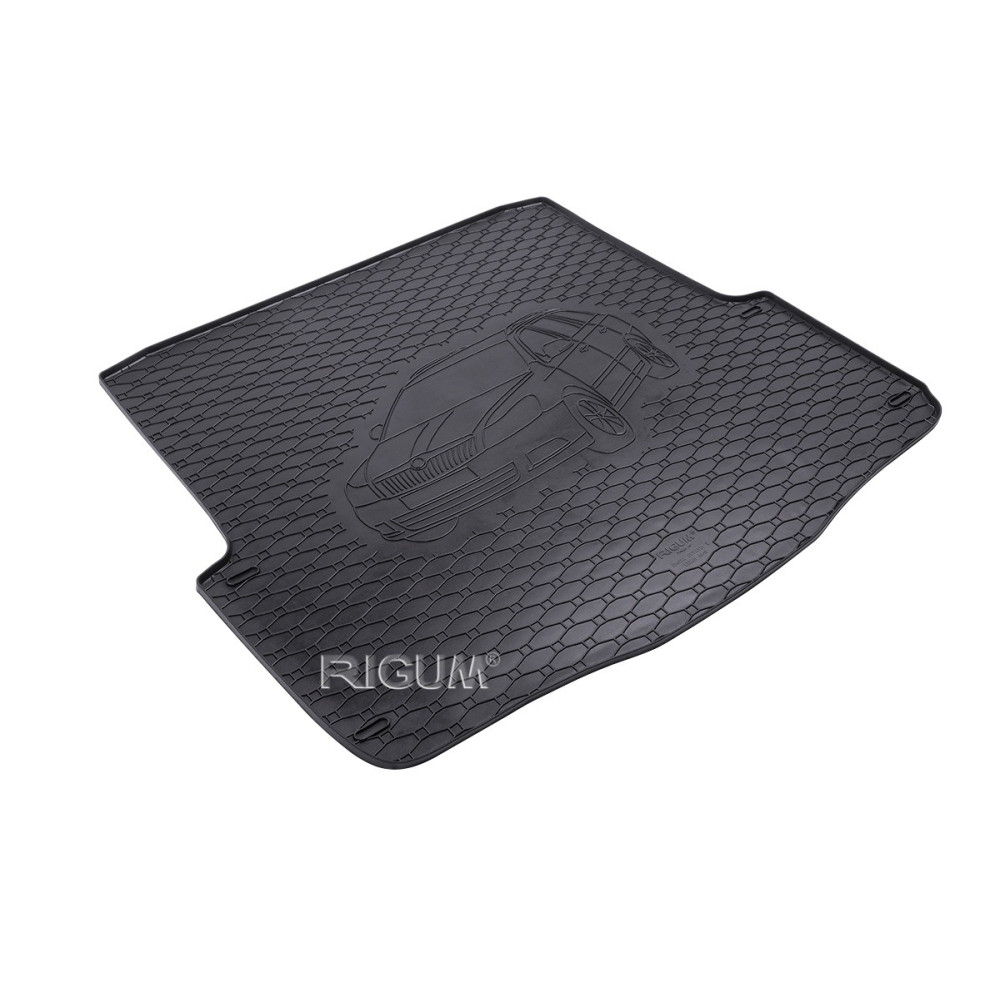 CAR RUBBER TRUNK MAT ŠKODA OCTAVIA II COMBI (2005-2012) RIGUM