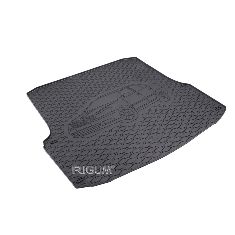CAR RUBBER TRUNK MAT ŠKODA OCTAVIA II SEDAN (2005-2012) RIGUM