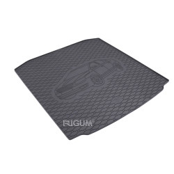 CAR RUBBER TRUNK MAT ŠKODA OCTAVIA III SEDAN (2013-2020) RIGUM