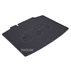 CAR RUBBER TRUNK MAT ŠKODA RAPID SPACEBACK (2013-...) RIGUM 