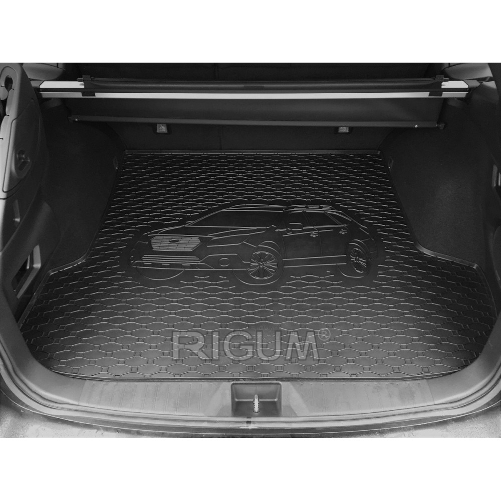 CAR RUBBER TRUNK MAT SUBARU OUTBACK (2015-...) RIGUM