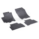 CAR RUBBER FLOOR MATS BLACK SUZUKI VITARA (2015-...) RIGUM