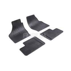 ALFOMBRILLAS DE GOMA PARA COCHE NEGRAS SUZUKI WAGON R+ (2004-...) RIGUM