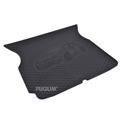 CAR RUBBER TRUNK MAT TESLA X (5S.) (2016-…) RIGUM 