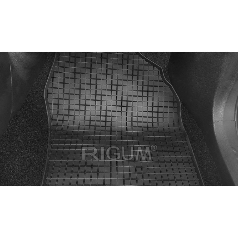 CAR RUBBER FLOOR MATS BLACK TOYOTA C-HR II (2023-...)  RIGUM