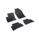 CAR RUBBER FLOOR MATS BLACK TOYOTA C-HR II (2023-...)  RIGUM