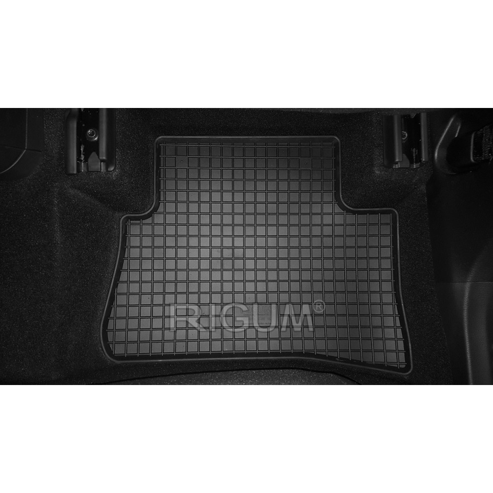 CAR RUBBER FLOOR MATS BLACK TOYOTA C-HR II (2023-...)  RIGUM