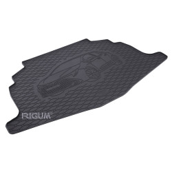 CAR RUBBER TRUNK MAT TOYOTA COROLLA HYBRID 1,8 BOTTOM FLOOR (2019-...) RIGUM